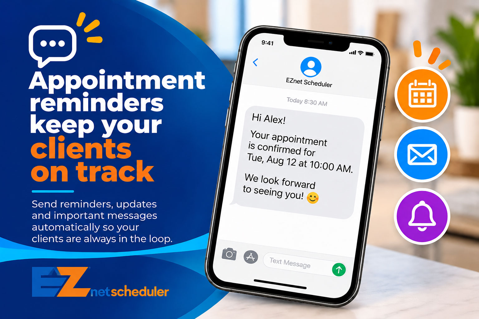 Pest control customer communication and recurring service appointments