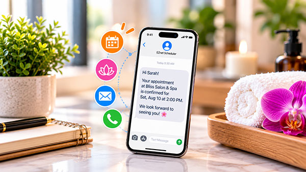 Automated appointment reminders and customer notifications