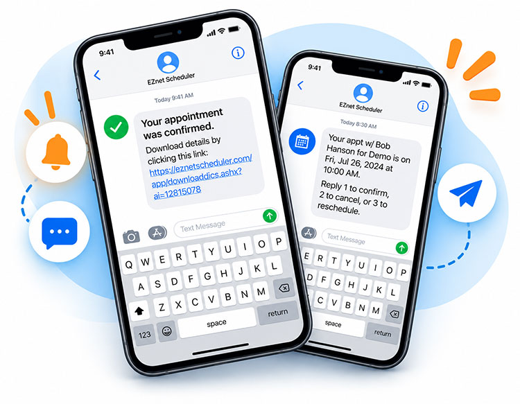 driving school student messaging and reminders